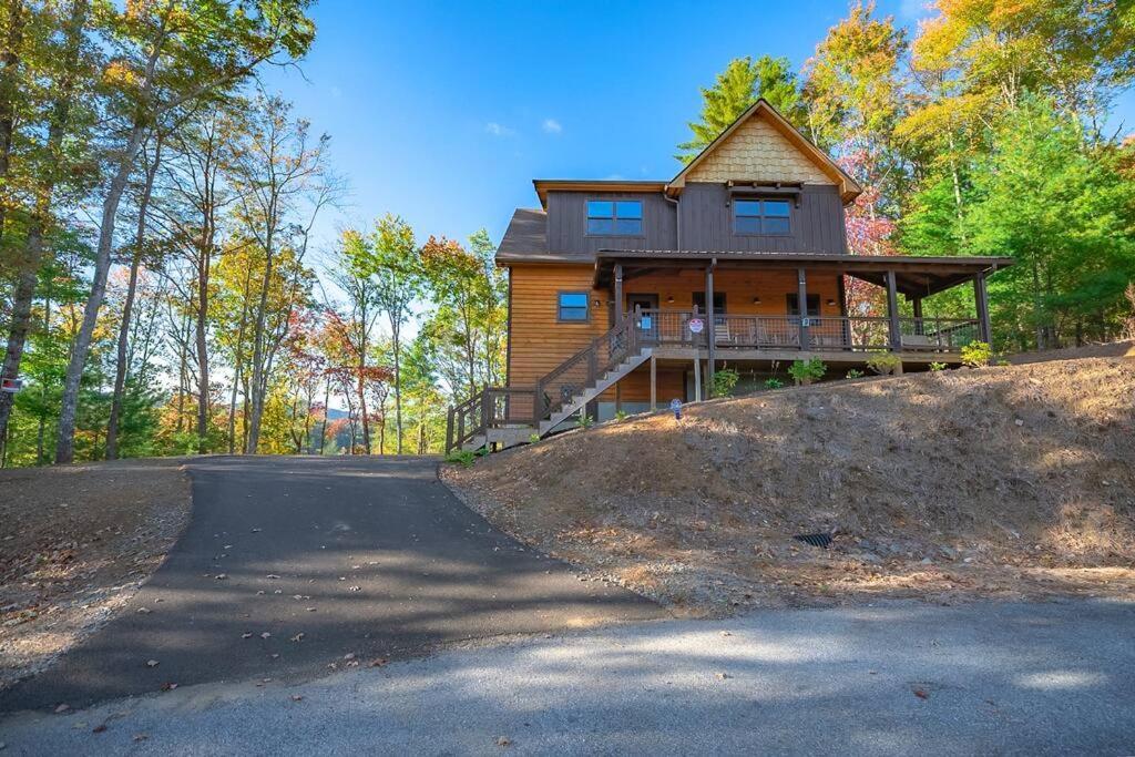 Paradise Found Mtn View Hot Tub, Wi Fi, Pool Table Blue Ridge Exterior photo